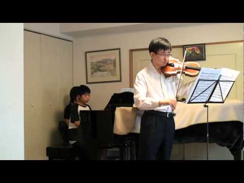 Elgar violin sonata Op.82 1st mov. （エルガー　Vnソナタ　ホ短調　第1楽章）