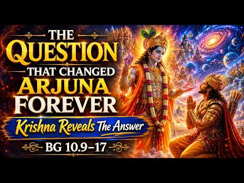Bhagavad Gita Chapter 10.9 to 10.17 | Arjuna Called Krishna "Param Brahma" - And Asked One Question