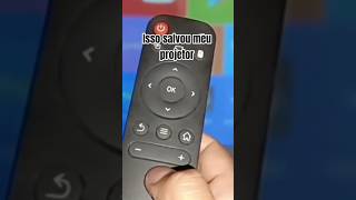 Controle Remoto de Substituição para Mini Projetor, Compatível com Magcubic HY300, HY320, HY300 PRO