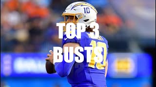 Top 3 Busts
