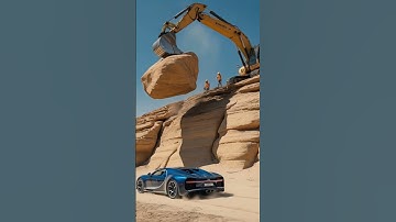 This Bugatti Just Drove Into a Death Trap”... #ai #shorts #viralshorts