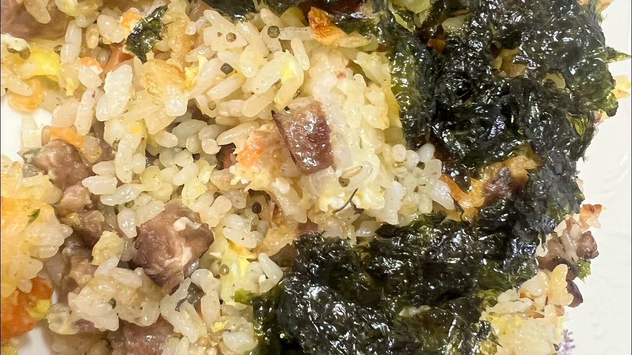 Omma Rice OMMA WITH PARK JIAN MAKING KOREAN FRIED RICE - YouTube