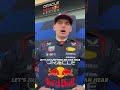 An interview in the #F1 pit lane… 😅 #MaxVerstappen