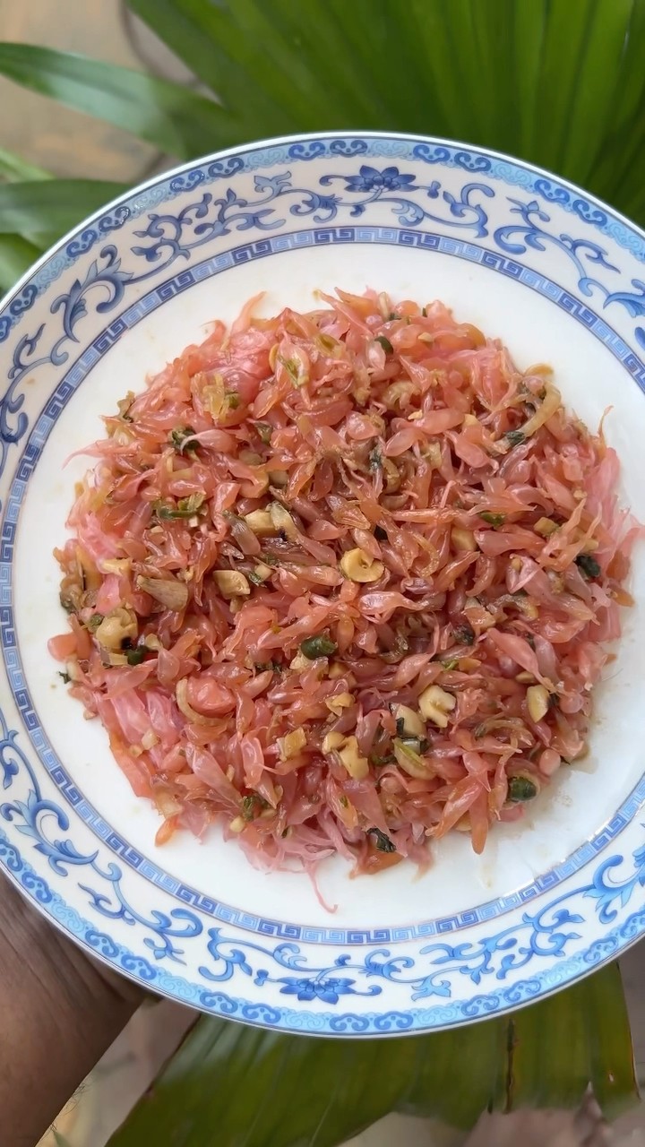 Thai Pomelo Salad aka yam som o , simple ,easy and quick recipe packed ...