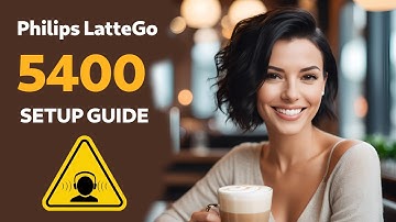 How to setup and run Philips LatteGo 5400 + AquaClean activation