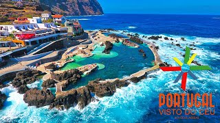 Best of Madeira & Porto Santo  Portugal visto do ceu  4K UltraHD