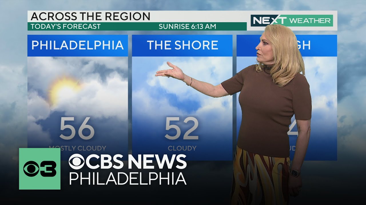 Clouds increase Sunday with highs in the 50s, lots of sun to start the ...