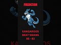 ROOS CAUSE BIG UPSET OVER SWANS🔥🦘🦢@AFL #fyp #foryou #viral #afl #footy