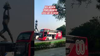 Melihat Bus Wisata TransJakarta Edisi HUT RI 80th #shorts  #transjakarta #busmania #transportation screenshot 2