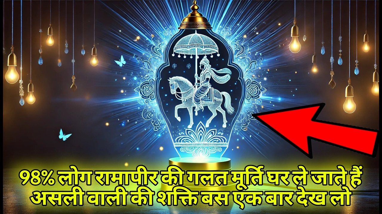 क्यों 98% लोग रामापीर की गलत मूर्ति घर ले जाते हैं असली वाली की शक्ति देख लो