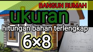 MATERIAL REQUIREMENTS FOR BUILDING A 6×8 HOUSE