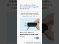 Data recovery from a failed USB drive is possible. #usb #recovery