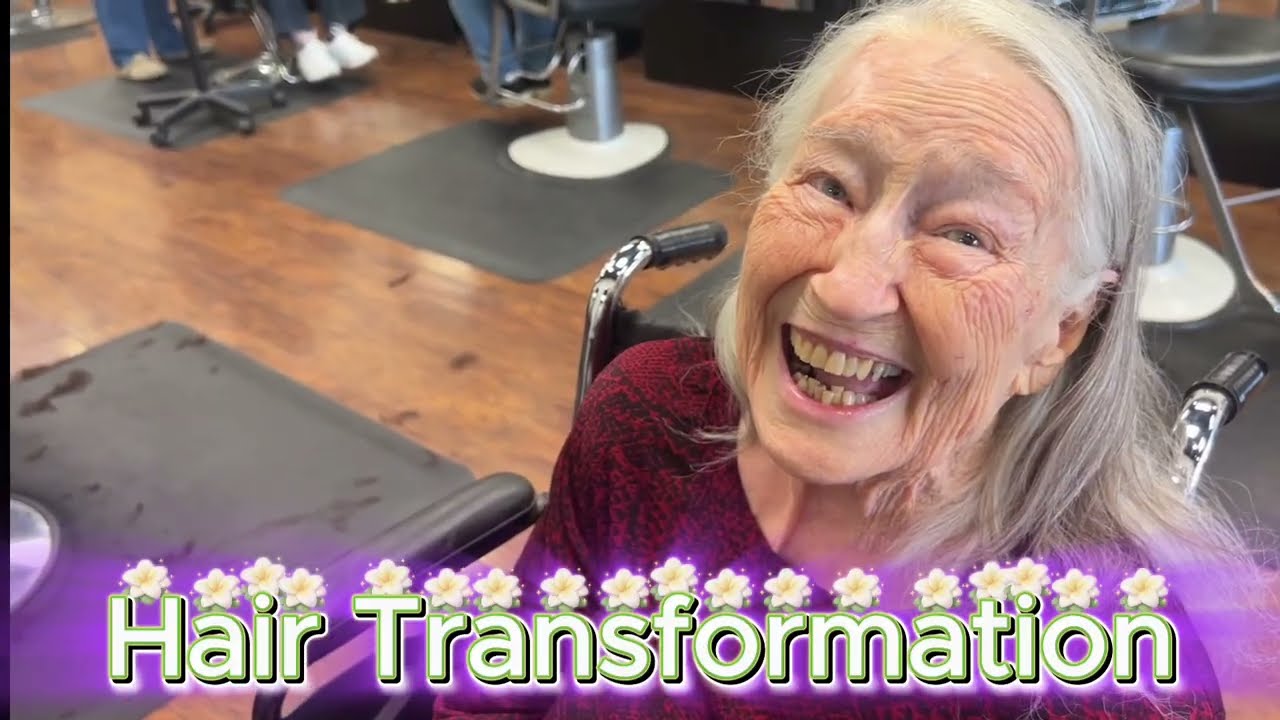 96 and Fabulous! Watch This Heartwarming Hair Transformation