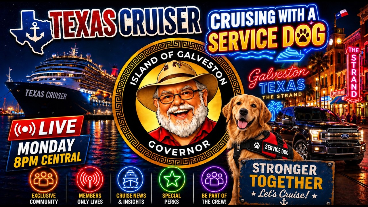 The Texas Cruiser & The Governor's Cabinet - Weekly Cruise Talk & Breaking Updates