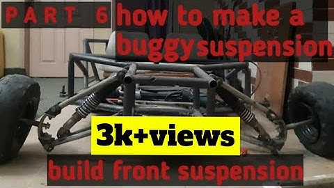 crosskart project | front suspension | buggy |part 6