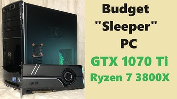 Budget Sleeper Gaming PC for 2024!  No.2