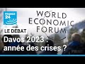 Le dbat  davos 2023  lanne des crises  les dirigeants du monde runis dans la station suisse