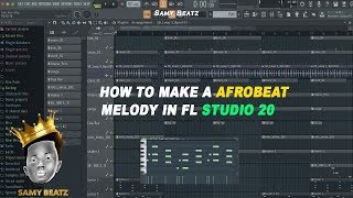How to make Afrobeat Melody in Fl studio 20 | Fl Studio Tutorial News