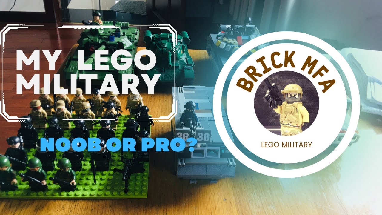 THIS IS MY LEGO MILITARY ... |Lego military | lego army | lego swat | video by Brick mfa