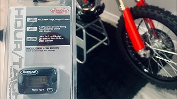 2021 CRF250R Hour Meter Install (Ep.2 of the build series)