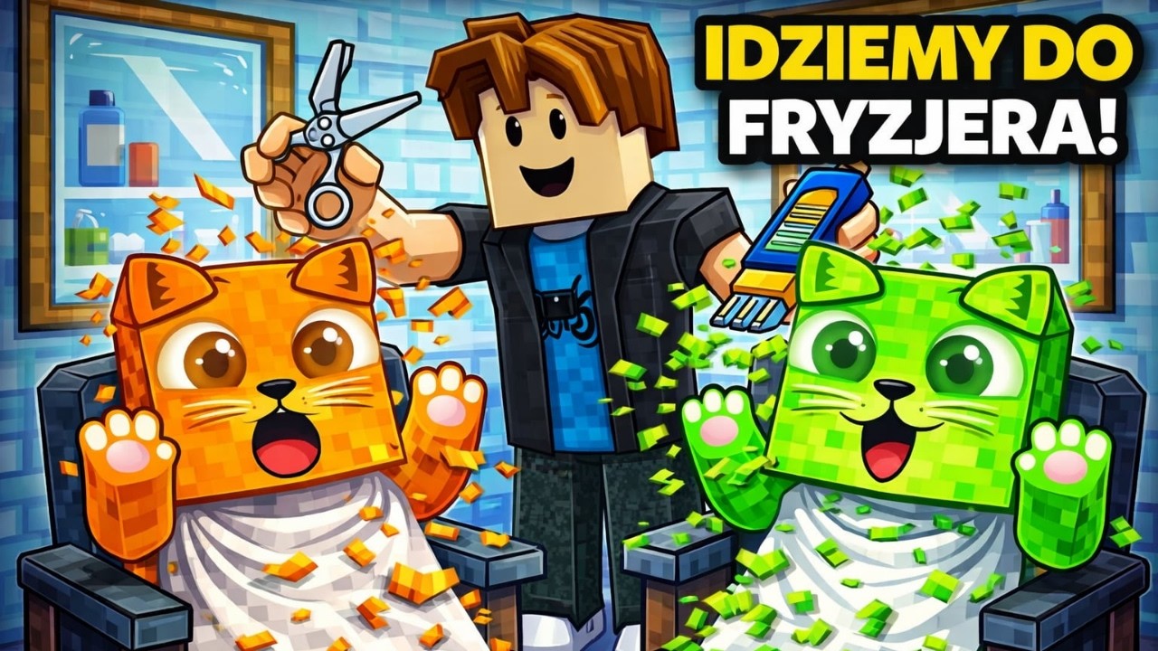 POSZLIŚMY do FRYZJERA w Minecraft!