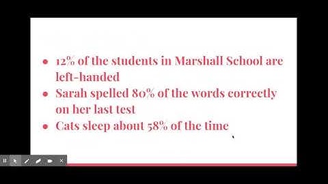 9.1 Fractions, Decimals, and Percents - Google Slides