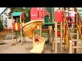 VLOG Детская Супер Площадка. Развлекательный Центр Для Детей КАЧЕЛИ ГОРКА Playground video for kids