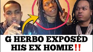 G Herbo Exposed His Ex Friend EBK Juvie Babymama Getting Pregnant By His Homie, Bloodhound Q50 Moved