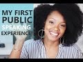 My First Public Speaking Experience | BorderHammer
