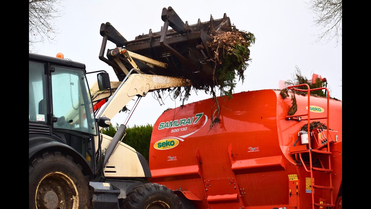 SEKO Broyeur dechet vert Samourai 7