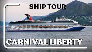 Carnival Liberty full ship tour plus room
