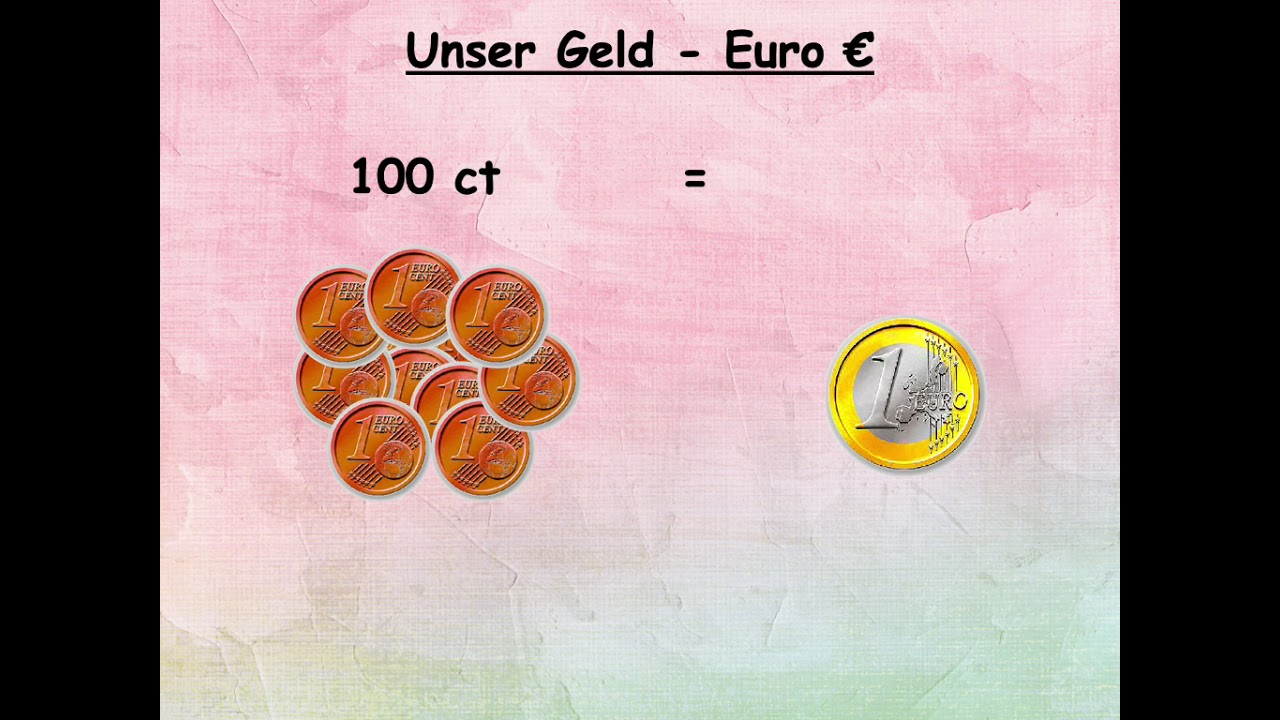 Euro - Einführung Klasse 1