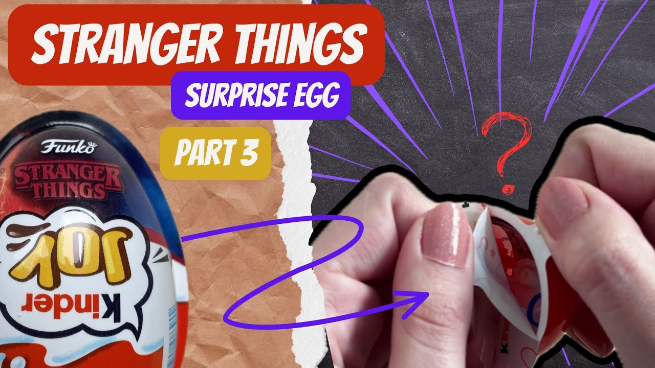 Unboxing 3 STRANGER THINGS Kinder Joy Eggs – You Won’t Believe This! 😲