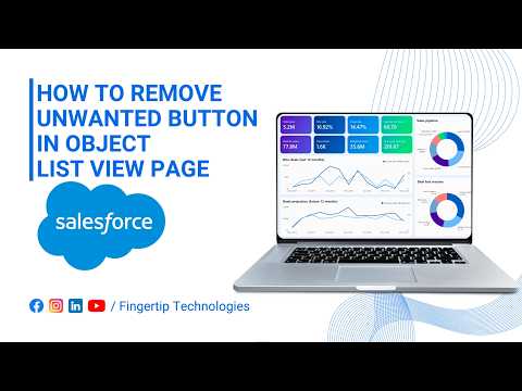 How To Remove Unwanted Button In Object List View Page in Salesforce CRM | Full Tutorial | 2026