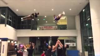 Sunway University Cheerleading-S.U.C Senior Team practice preparing for the National!