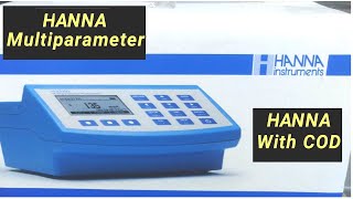 Water & Wastewater Multiparameter With Cod Photometer And Ph Meter - Hi83399 Hanna Multiparameter