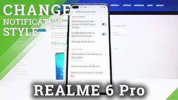 How to Find Notification Settings in REALME 6 Pro – Customize Notifications