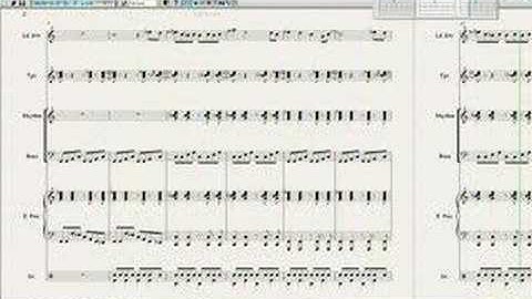 Jazz Swing in Sibelius