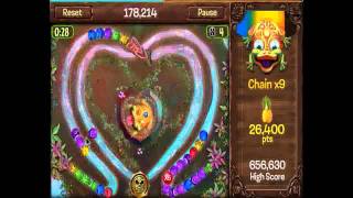 How To Relax And Still Get 500,000 In Zuma Blitz No Power Ups, Normal Frog