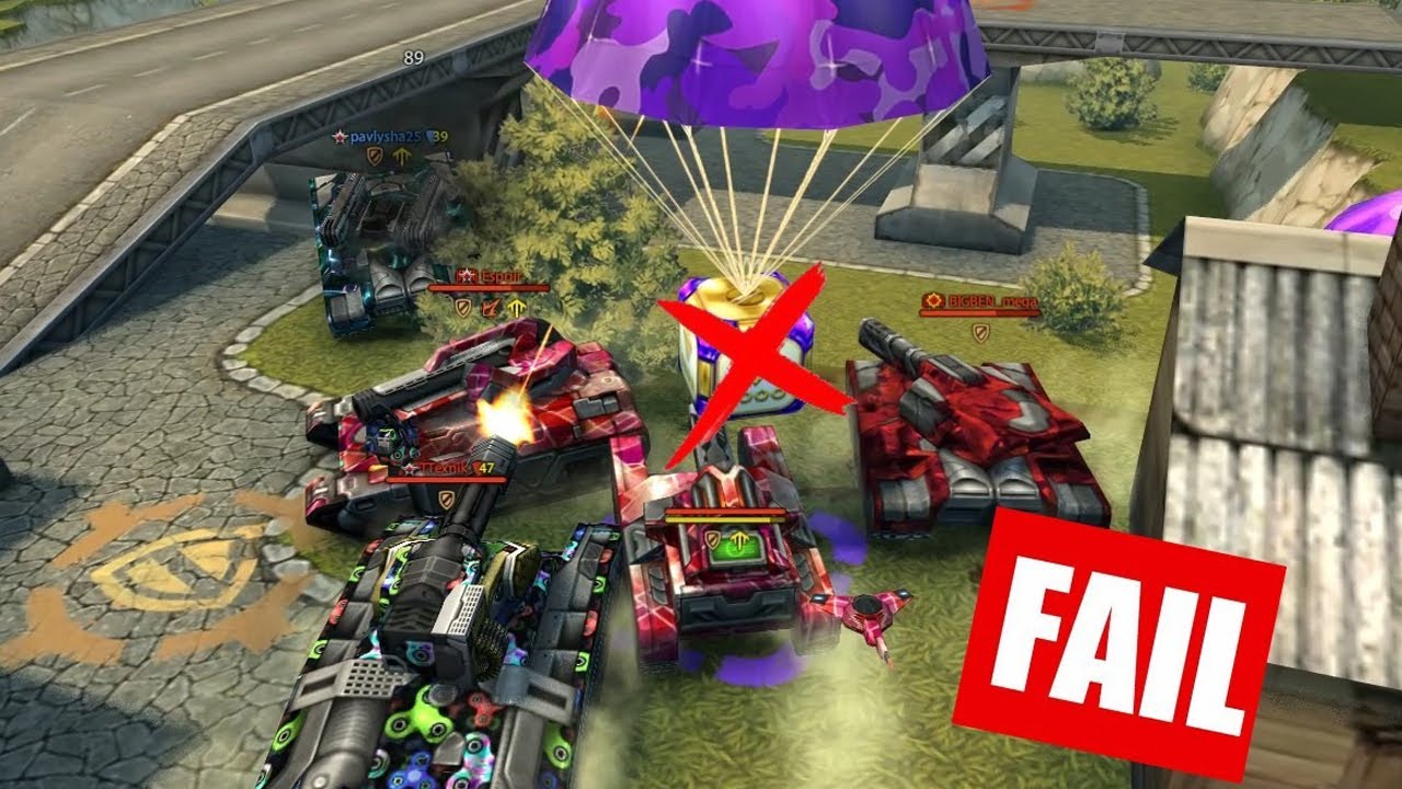 Tanki Online - Epic Gold Box Pro Fails !