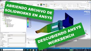 Análisis estático de un ensamblaje en ANSYS español | Simulación