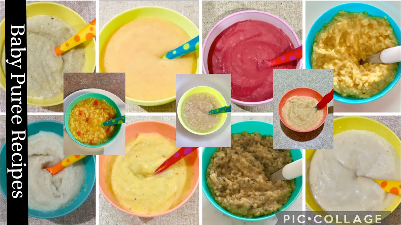 16 Rice Puree Recipe compilation 6 to 12 months Baby puree recipe