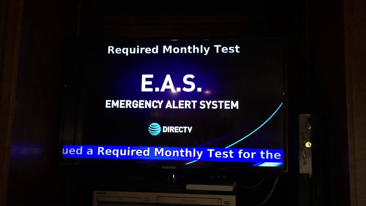 Strange Required monthly test eas; possible fail? - YouTube
