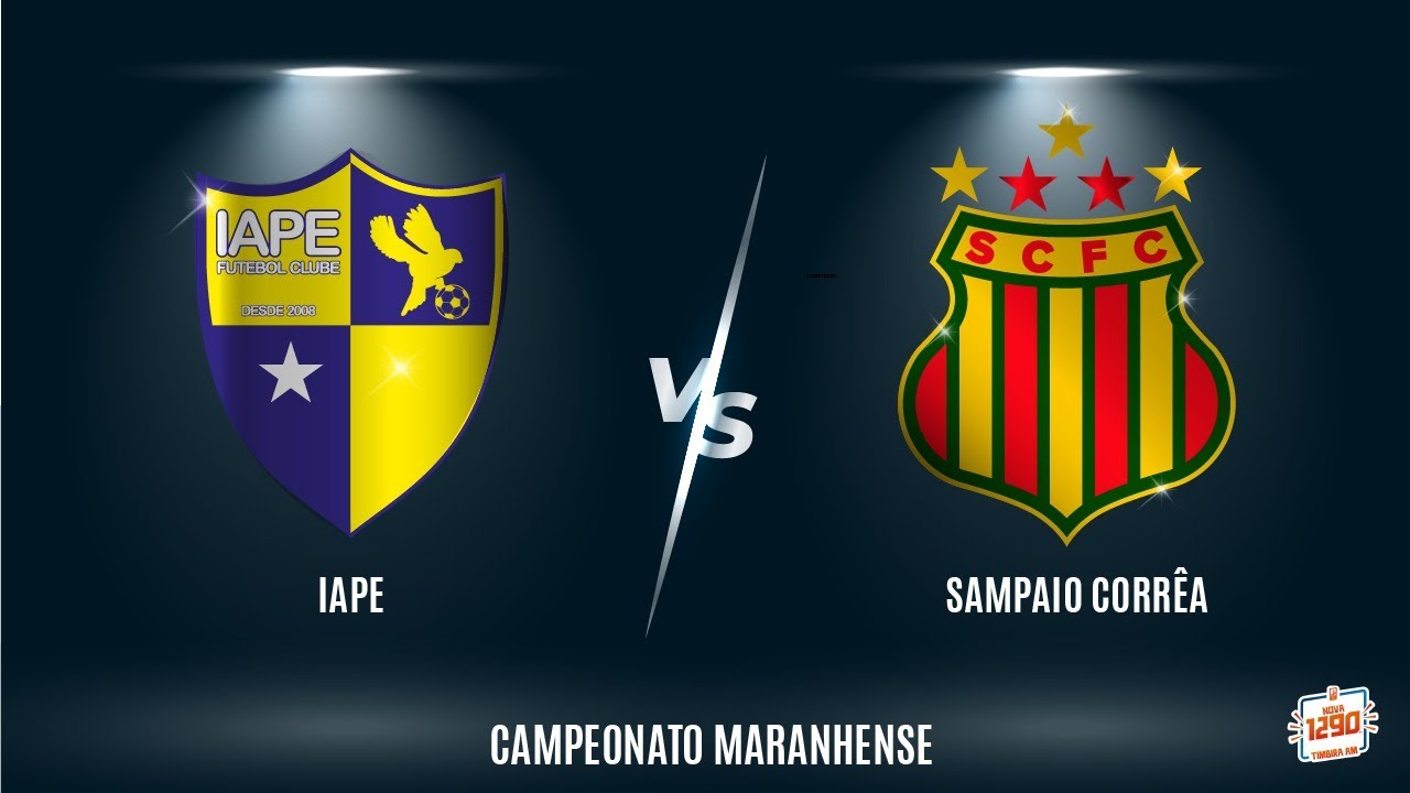 Iape x Sampaio Corrêa ⚽ | 🏆 Campeonato Maranhense 2023 - YouTube