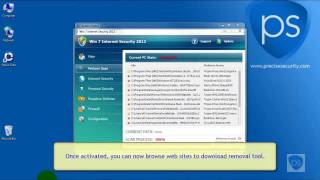 Win 7 Internet Security 2012 Removal Procedure and Tools screenshot 3