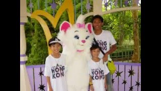 Neggy in Disneyland HK