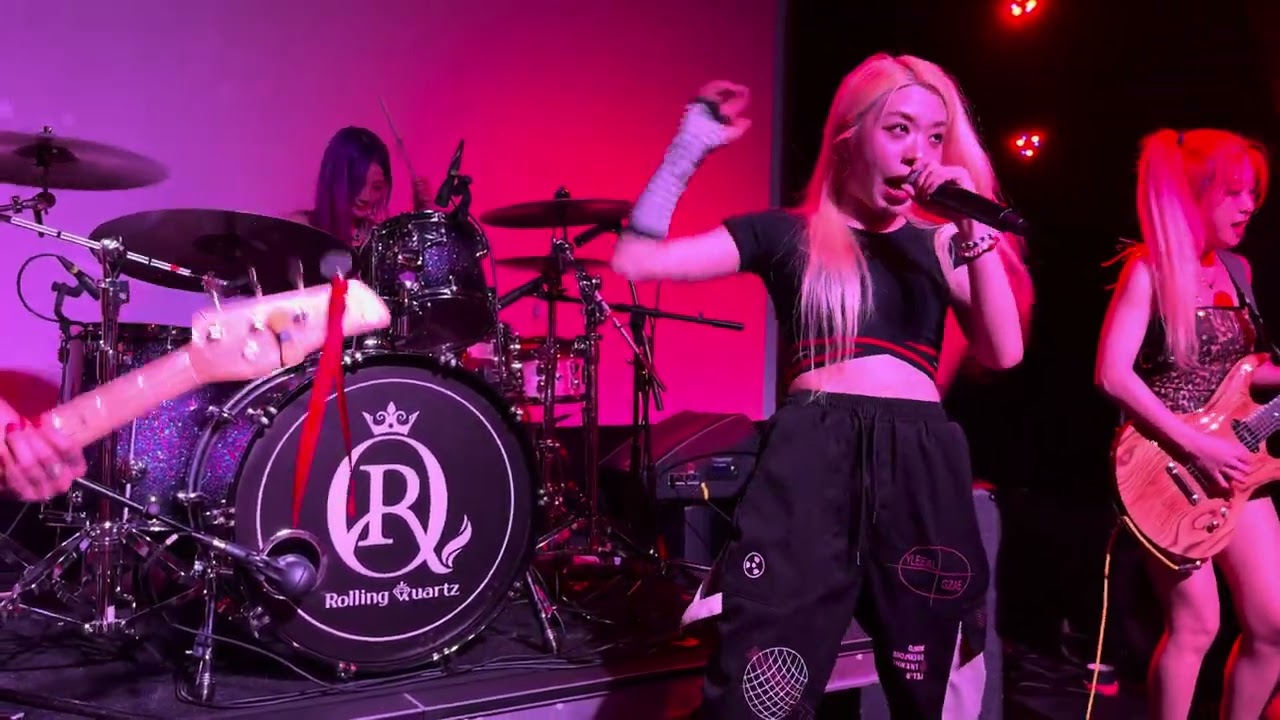 Band Introduction & Blaze 블레이즈 by Rolling Quartz 롤링쿼츠 (Philadelphia 4/6/2025)