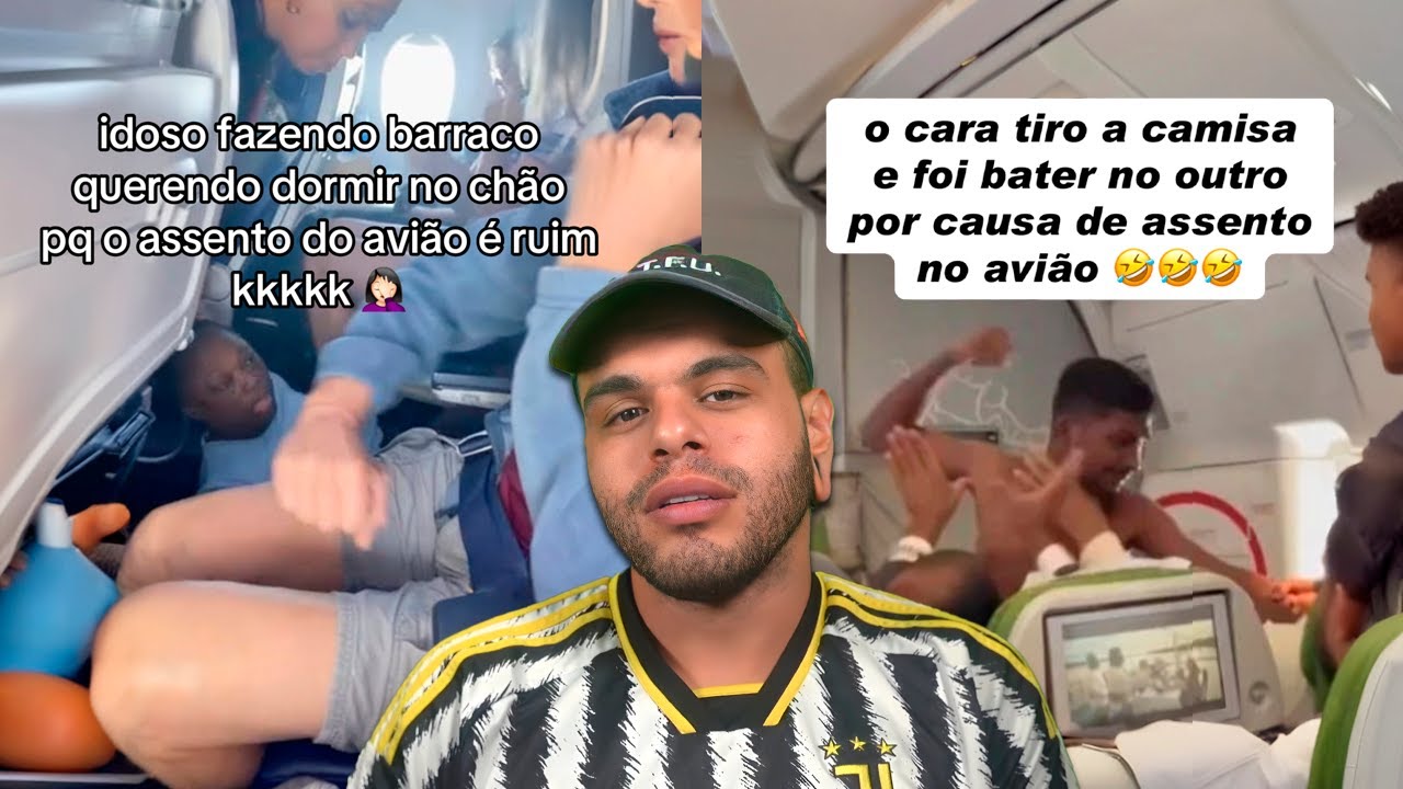 é por isso que tretas em avião são piores q as de ônibus