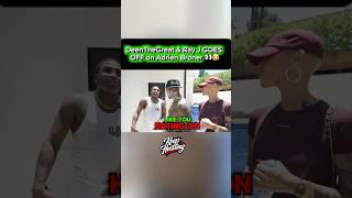 #deenthegreat & #rayj GOES OFF on #adrienbroner 👀🥊 #boxing #shorts