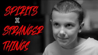 Stranger Things x Spirits Edit Then vs Now #strangerthingsseason4